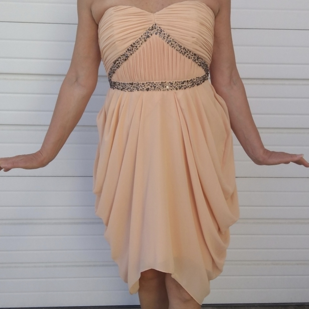 🆕🌿CHIFFON COCKTAIL GOWN DRESS🌿